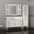 Комплект мебели для ванной Opadiris Мираж 120 Слоновая кость