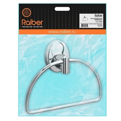 Кольцо для полотенец Raiber R70111 Хром