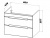 Комплект мебели для ванной San Star Адель 70 172.1-1.4.1.+7000UF+172.1-1.4.1. подвесной Белый