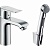 Смеситель для раковины Hansgrohe Metris 31285000 с гигиеническим душем Хром