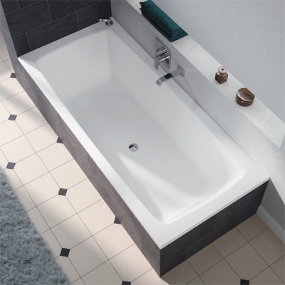 Стальная ванна Kaldewei Cayono Duo 725 180x80 с покрытием Easy-clean