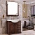 Комплект мебели для ванной Opadiris Клио 80 Орех антикварный со светильником Рустика Бронза