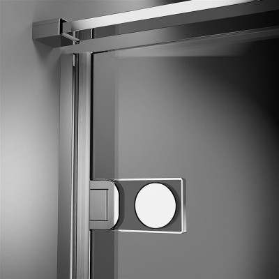 Дверь для душевого уголка Radaway Arta W DWD+S 60 с петлей к стене R R профиль Хром стекло прозрачное