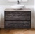 Комплект мебели для ванной BelBagno SET-KRAFT-700-PP-CDEC-BB344-LOY-GRT-600/800 с зеркалом и смесителем Pino Pasadena, столешница - Cemento Decorato (с нанесением узора)