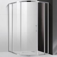 Душевой уголок Cezares Molveno R-11 120х120 MOLVENO-R-11-90+30-C-Cr-IV профиль Хром стекло прозрачное