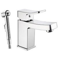 Смеситель для раковины WasserKRAFT Aller 1068 с гигиеническим душем Хром