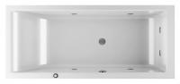 Акриловая ванна Jacuzzi Lagoon 170x70 9443-816A белая, с наклоном для спины слева