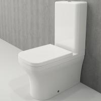 Крышка-сиденье Bocchi A0322-001 глянцевое белое с микролифтом