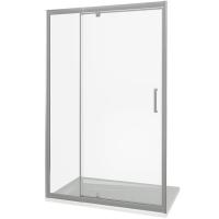 Душевая дверь в нишу Good Door Orion WTW-PD-140 140 профиль Хром стекло прозрачное