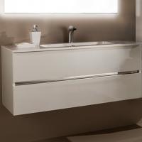 Тумба с раковиной SanVit Кубэ-2 70 в цвете Ral подвесная Белый глянец
