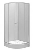 Душевой уголок Ifo Silver 90x90 RP5190222003 Стекло прозрачное, профиль серебристый
