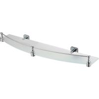 Стеклянная полка WasserKRAFT Dill K-3944 Хром