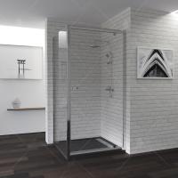 Душевой уголок RGW Passage PA-35 90x90 профиль Хром стекло прозрачное