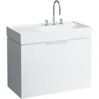 Тумба под раковину Laufen Kartell 90 подвесная Белый лак