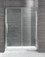 Душевая дверь в нишу Cezares Lux Soft W-BF-1 150 профиль Хром стекло прозрачное