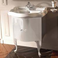 Тумба с раковиной Kerasan Retro 7361 комбинированная К6 белая