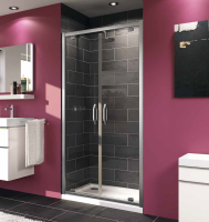 Душевая дверь в нишу Huppe Serie X1 900х900х1900 140905.069.321 (120905.069.321) Глянцевый хром