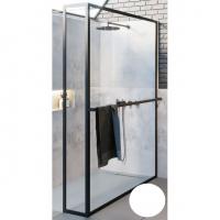 Душевая перегородка Riho Lucid GD402 140х30 GD414W030 профиль Белый стекло прозрачное