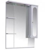Зеркало со шкафом Aquanet Марсель 80 100301 Белое