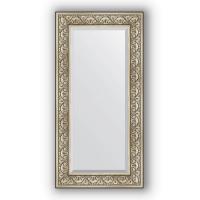 Зеркало Evoform Exclusive 120х60 Барокко серебро