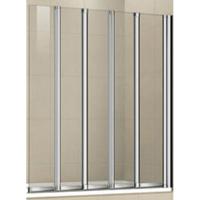 Шторка на ванну Good Door Screen GR5-120-C-CH 120 профиль Хром стекло прозрачное