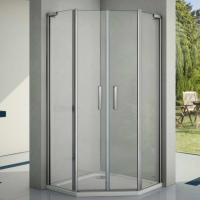 Душевой уголок Good Door Pandora PNT-TD-100-C-CH 100x100 профиль Хром стекло прозрачное