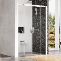 Душевая дверь Ravak Matrix MSD4-140 0WKM0100Z1 профиль Белый стекло Transparent