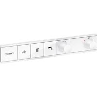 Смеситель для душа Hansgrohe RainSelect 15381700 с термостатом Белый