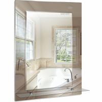 Зеркало Mixline Элит Нью Крит люкс 54 529368 с полкой с пескоструйным рисунком