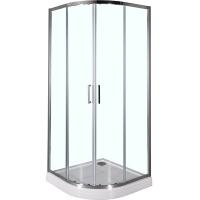 Душевой уголок Aquanet Alfa NAA2142 100x100 профиль Хром стекло прозрачное