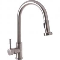 Смеситель для кухни Zerix LR76005-1 ZX0866 Нержавеющая сталь