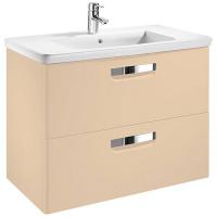 Тумба под раковину Roca The Gap 80 ZRU9302690 подвесная Бежевая