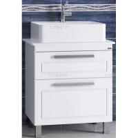 Тумба с раковиной СанТа Нептун 70 230006н Белая