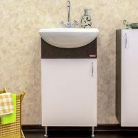 Тумба с раковиной Sanflor Мокко 45 L Н0000000581 Венге Белая