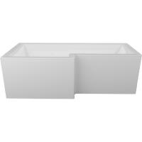 Акриловая ванна Marka One Linea 165x85 L Белый