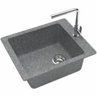 Кухонная мойка Zett Lab Модель 8 42,5x50 T008Q008 Темно-серая