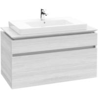 Тумба с раковиной Villeroy&Boch Legato 100x55 подвесная Белое дерево