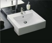 Раковина Scarabeo Square 8025D Белая