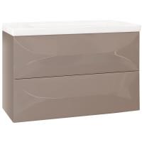 Тумба под раковину Marka One Elegant 80П Cappuccino
