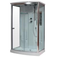 Душевая кабина Timo Lux T-7715 P 120x90 профиль Хром стекло прозрачное