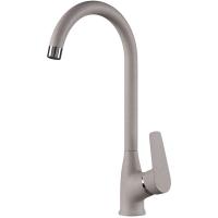 Смеситель для кухни Rossinka S35-23-White Белый Хром
