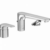 Смеситель на борт ванны Villeroy&Boch O.novo Start TVT10500100061 Хром