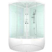 Душевая кабина Domani-Spa Vitality High 120x120 DS01V1212HWM00 профиль Белый задние стенки Белые