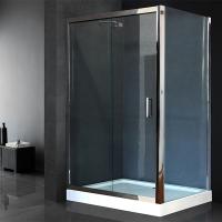 Душевой уголок Royal Bath HP 120х90 RB9120HP-T-CH с поддоном профиль Хром стекло прозрачное