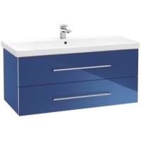 Тумба под раковину Villeroy&Boch Avento 100 подвесная Синяя