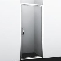 Душевая дверь в нишу WasserKRAFT Salm 100x200 27I12 Хром Прозрачная