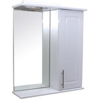 Зеркало со шкафом Mixline Мираж 60 R 524724 с подсветкой Белое