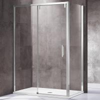 Душевой уголок Vincea Lugano 120х90 VSR-1L9012CL профиль Хром стекло прозрачное