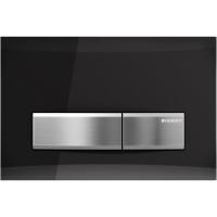 Клавиша смыва Geberit Sigma 50 115.788.SD.5 Дымчатое стекло/хром