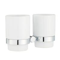 Стакан для зубных щеток Iddis Mirro Plus MRPSBC2i45 Хром Белый